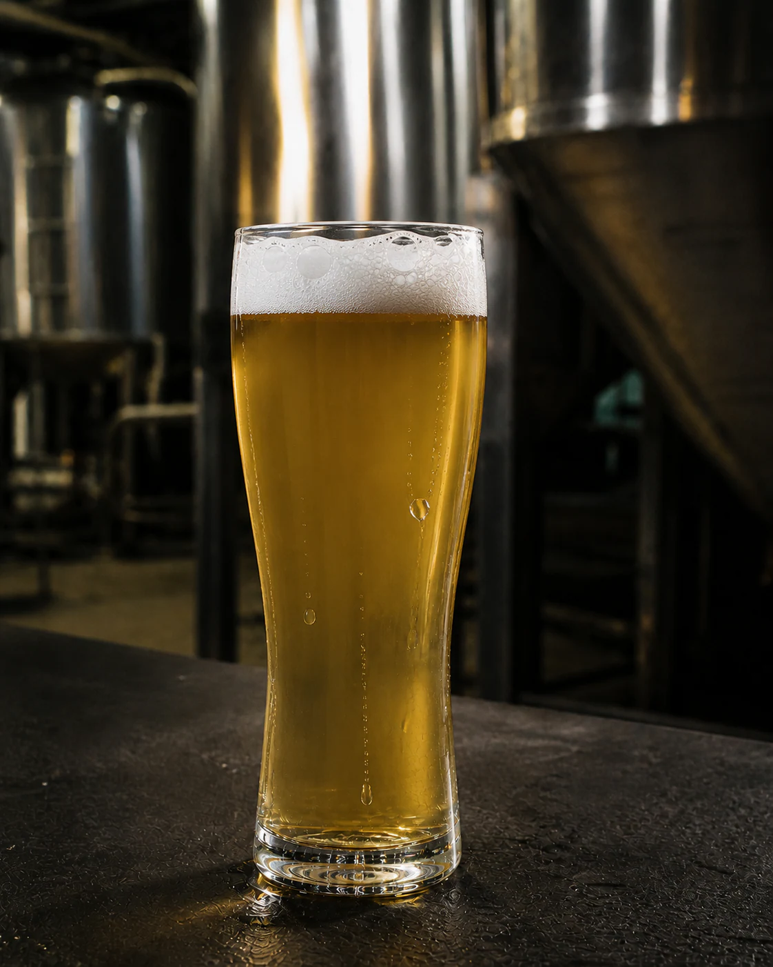 Бокал пива Helles Premium